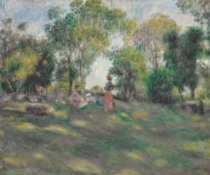 Paysage avec figures